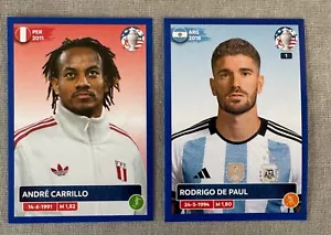 2024 Panini America's Cup Stickers Blue Andre Carrillo #PER21 Peru COPA - Picture 1 of 1
