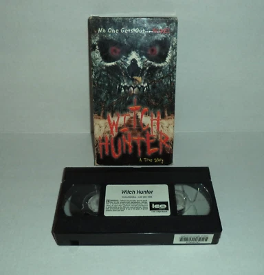 Witch Hunter -- A True Story (2001) VHS Tape Horror 2000s 1997 1990s 90s - Image 1 of 4