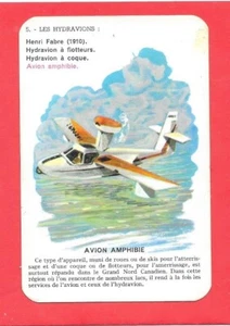 Carte Les hydravions - Avion amphibie - Picture 1 of 2
