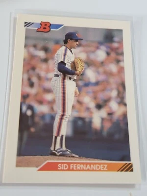 SID FERNANDEZ 1992 Bowman #296.   METS - Image 1 of 2