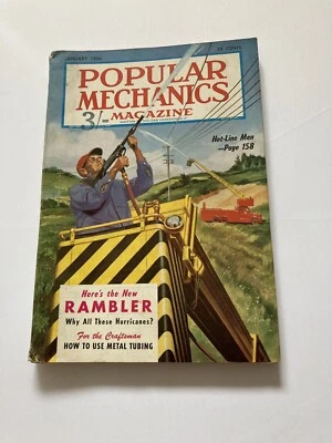 POPULAR MECHANICS MAGAZINE JANUARY 1956 - Image 1 of 4