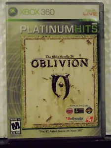 The Elder Scrolls IV: Oblivion -- Platinum Hits (Microsoft Xbox 360, 2008) - Foto 1 di 4