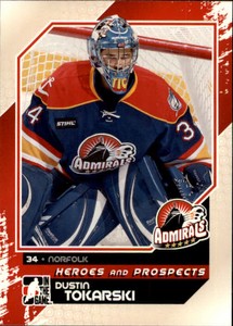 2010-11 ITG Heroes and Prospects #121 Dustin Tokarski