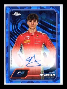 2024 Topps Chrome Sapphire Formula 1 F1 Oliver Bearman Autograph Auto #CAS-BEA - Picture 1 of 2