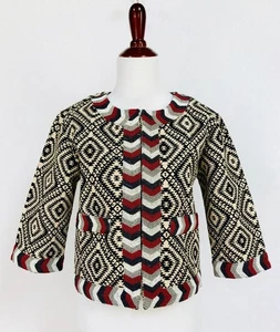 Chaqueta con Cuentas Anthropologie Beautiful Stories Talla Pequeña Multi Nueva Etiqueta $178 Nueva con Etiquetas - Imagen 1 de 11