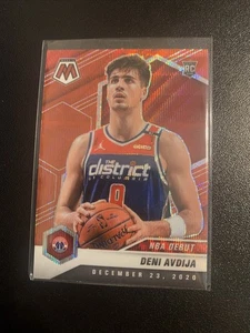 Deni Avdija 2020-21 Panini Mosaic Red Wave RC #272 Washington Wizards - Bild 1 von 2