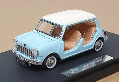 Matrix 1/43 Scale MXMM430142 - 1962 Mini Beach Car - White/Turquoise - Image 1 of 4