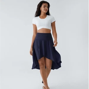 Falda Leggings Halara Breezeful Cintura Alta Volantes Alta Baja Fluida 2 en 1 Talla S - Imagen 1 de 7