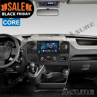4+64G Android 14 AutoRadio Carplay Navi Für Opel Movano 2 Renault Master 3 NV400 - Bild 1 von 4