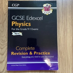 CGP GCSE EDEXCEL PHYSICS. COMPLETE REVISION AND PRACTICE - Picture 1 of 3