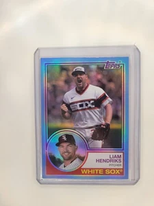 2021 Topps Archives - 1983 Topps Liam Hendriks #180 Blue Foil /25 - Picture 1 of 2