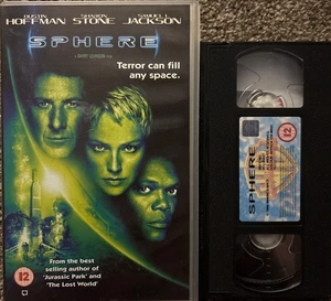 Sphere VHS Big Box Ex Rental Video RARE Sci/Fi (untested) - Picture 1 of 4