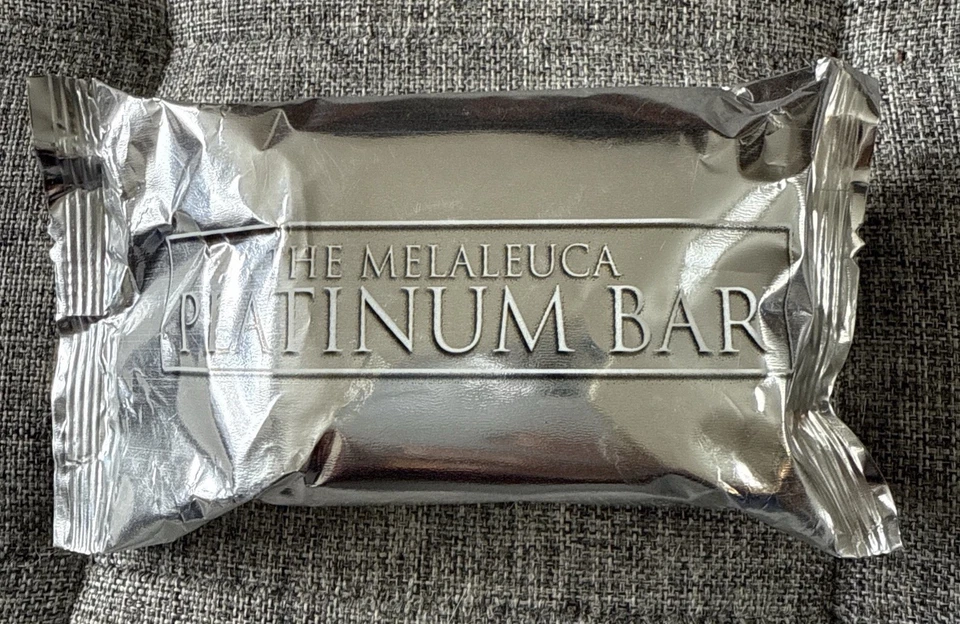 LOTE de 6 NOVO 🌟Melaleuca The Bar Soap Platinum Bar 4,5 oz - Imagem 1 de 3