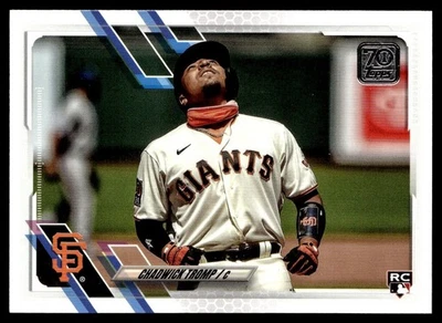 2021 Topps Chadwick Tromp Rookie San Francisco Giants #221 - Image 1 of 2