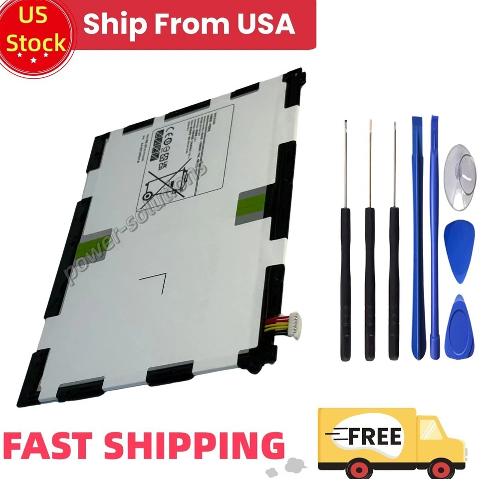 Batería 6000mAh EB-BT550ABE Para Samsung Galaxy Tab A9.7 SM-T550 T555C SM-P555C Foto 1 de 4