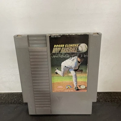 Cartucho de béisbol NES Roger Clemens MVP solo usado Foto 1 de 4
