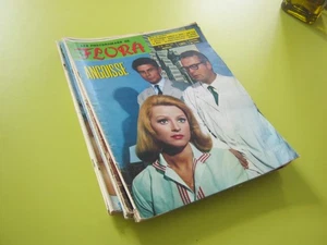 LOT PHOTOROMANS PHOTO ROMAN FLORA 7 10 11 DE 1963 13 14 19 20 DE 1964 TBE/BE - Picture 1 of 4