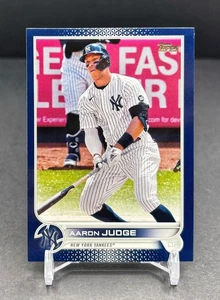 2022 Topps Series 1 - Aaron Judge - Royal Blue SP - Yankees #99 - Bild 1 von 2