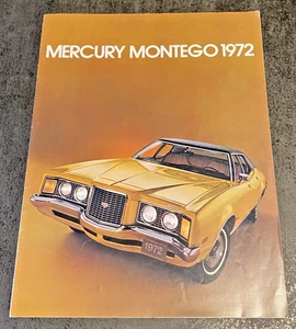 Notice Publicitaire  MERCURY MONTEGO - 1972 - Imagen 1 de 7