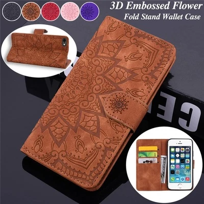 Leather Case For Samsung S10 S20 S21 S22 S23 S24 FE S25 A51 A53 A55 A71 A81 A91 - Image 1 of 4