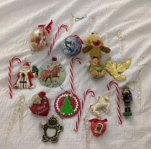 Vintage Konvolut Weihnachtsschmuck - Bild 1 von 15