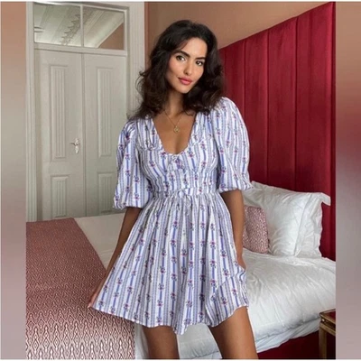 For Love & Lemons Connie mini dress XS - Image 1 of 4