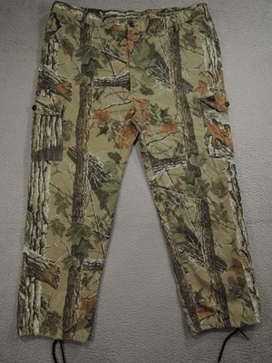 ВИНТАЖНЫЕ мужские штаны Liberty 2XL 46x31 камуфляж Realtree грузовые регулируемые охотничьи США - Изображение 1 из 4