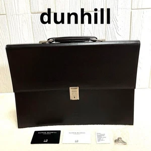 dunhill business bag briefcase LT6000A leather - Picture 1 of 16