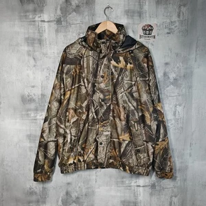 Remington Realtree Hardwood Camo Hunting Jacket XL Outdoor Hooded Waterproof - Picture 1 of 9