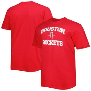 Herren T-Shirt rot Houston Rockets Big & Tall Heart & Soul - Bild 1 von 3