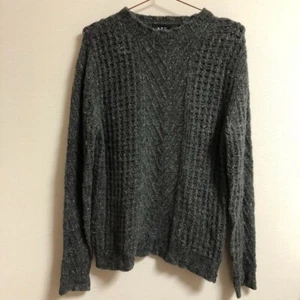 A.P.C. Wool Sweater 100% Lambswool Mens Gray Size XS - Picture 1 of 4
