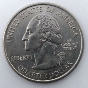 One of a kind 2004 P Iowa State Quarter multiple Die Chips Obverse and Reverse - Picture 1 of 9