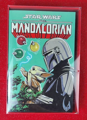 12 Tarjetas de Navidad Mandalorianas de Star Wars Grogu American Greetings Multi Cantidad Foto 1 de 4