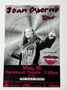 Joan Osborne at Paramount Theatre 1996 11" x 17" poster w/ G-Love & Special Soul - Picture 1 of 2