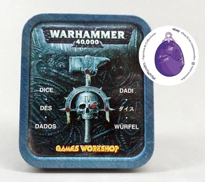Warhammer 40k, Dices, Die, Dés, Dé, Boite Box, Case V4 Aquila, Bullet hole aigle - Picture 1 of 2