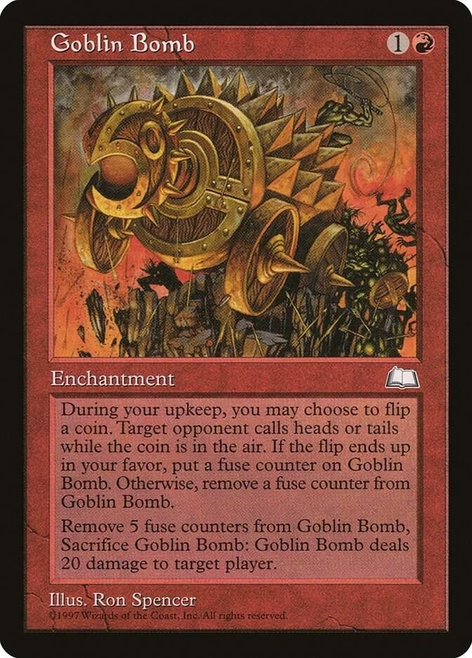 Goblin Bomb ~ Weatherlight [Near Mint][Magic MTG] - Image 1 of 1