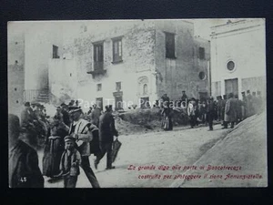Vesuvius Eruzione del Vesuvio GRANDE DIGA PORTE BOSCOTRECASE c1906 RARE Postcard - Picture 1 of 2