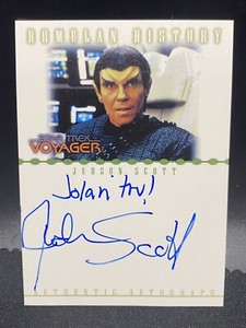 JUDSON SCOTT ‘STAR TREK NEMESIS’ AUTOGRAPH CARD RA9 (713)