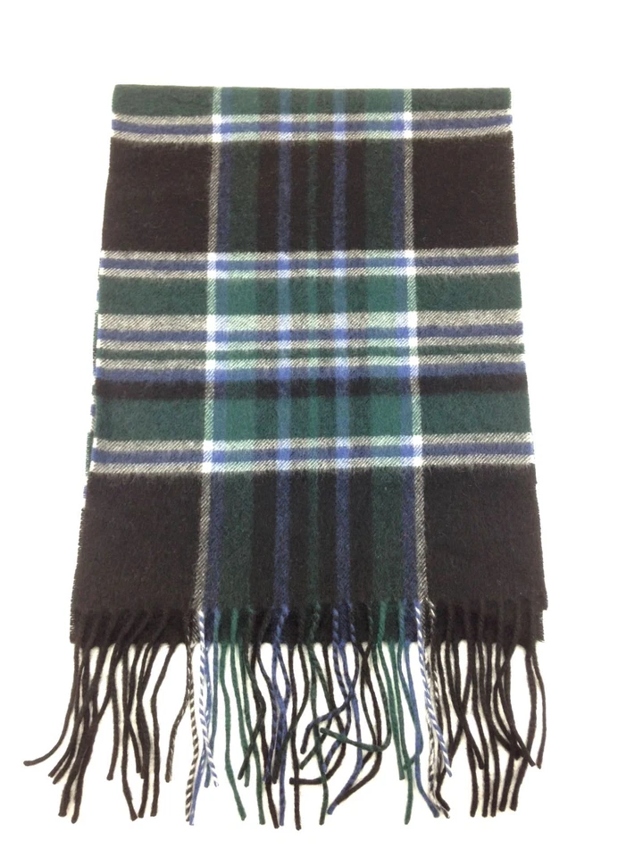 $125 Club Room Hombres Verde Negro Cachemira Invierno Cálido Chal Silenciador Cuello Bufanda Foto 1 de 1