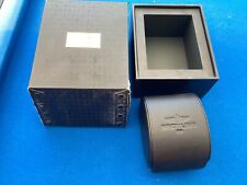 Genuine Breitling Watch Box Set With Travel Case.