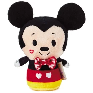 Hallmark Disney Hearts Love Mickey Mouse Red Kisses Itty Bittys Valentines Plush - Picture 1 of 4