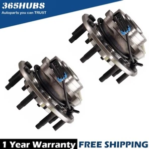 2x Conjunto de buje de cojinete de rueda delantera para 2001-2006 Suburban 2500 y Yukon XL 2500 - Imagen 1 de 11