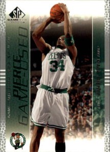 2003-04 SP Game Used #4 Paul Pierce - NM-MT