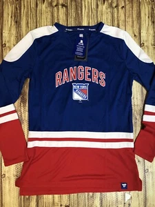 Camiseta deportiva de hockey simulada Fanatics New York Rangers #30 LUNDDVIST NHL PARA MUJER PEQUEÑA - Imagen 1 de 11