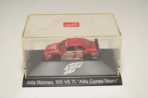 A13 1:87 HERPA ALFA ROMEO 155 V6 TI ALFA CORSE TEAM DTM 94 RED #33 BUTTIERO MIB - Picture 1 of 1