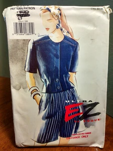 Vogue Pattern 8964 Misses Jacke & Rock Shorts Gr. 18-22 NOS UNGESCHNITTEN - Bild 1 von 7