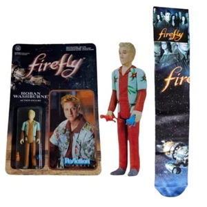 Firefly Tv Series Hoban Washburn Funko Re Action Figure + Limited Ed. Sock Set - Bild 1 von 8