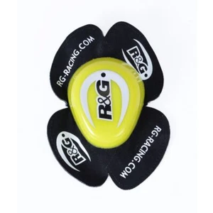 Deslizadores de rodilla R&G perfil estándar amarillo aero Harley-Davidson Sportster S 22-23 - Imagen 1 de 2