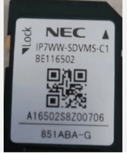 REF “A’ STK - NEC SL2100 IP7NA-SDVMS-C1 BE116502 InMail SD Card Small 15 Hour - Imagen 1 de 1