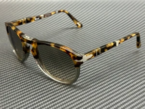 PERSOL PO0714 113032 Brown Tortoise Grey Gradient Unisex 52 mm Sunglasses - Picture 1 of 6